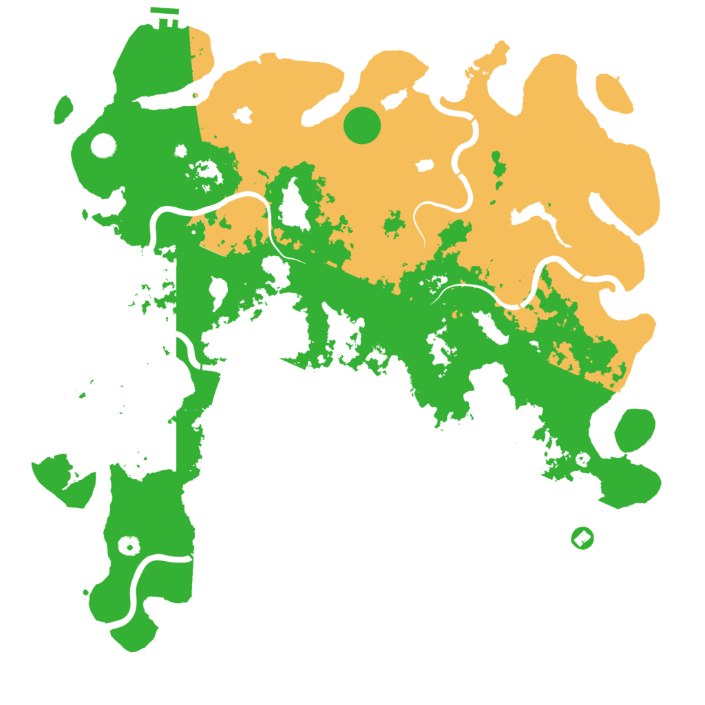 Biome Rust Map: Procedural Map, Size: 5000, Seed: 1725473914