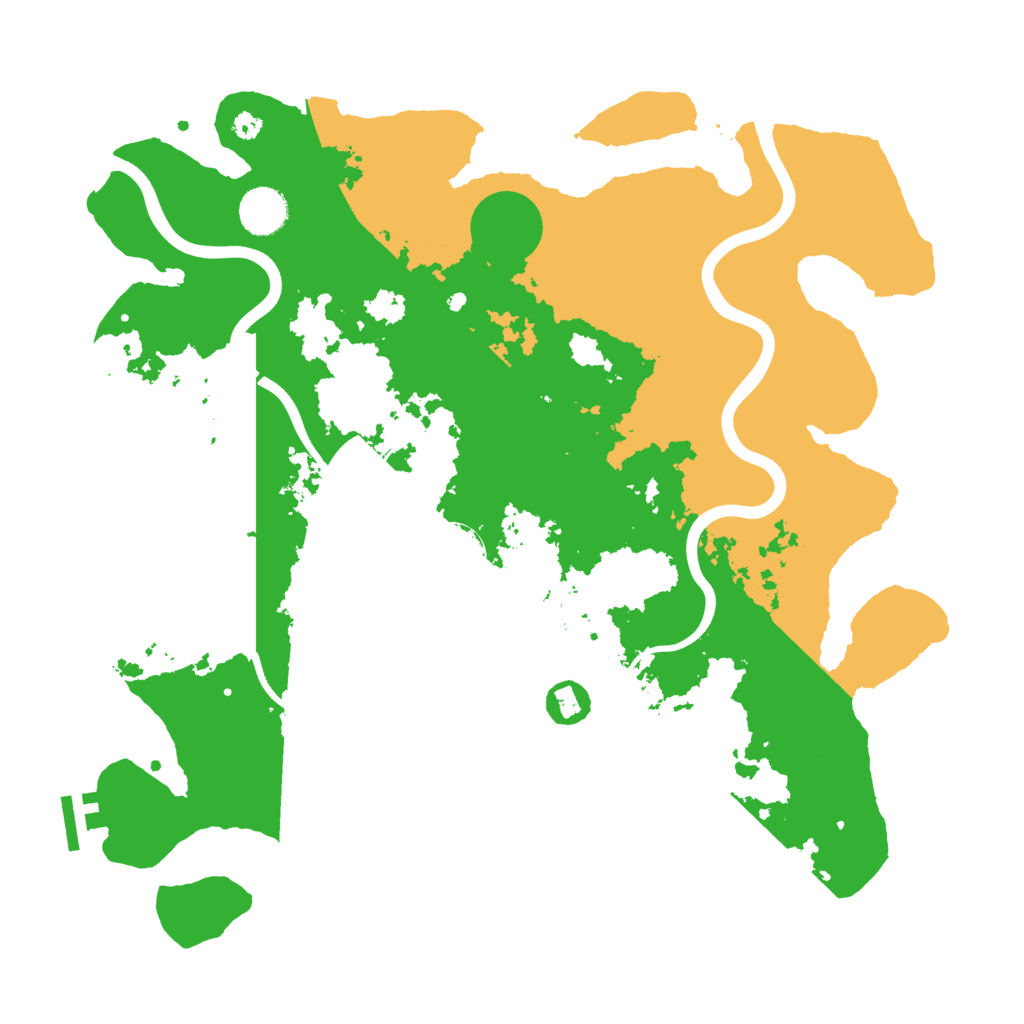 Biome Rust Map: Procedural Map, Size: 3750, Seed: 1103074783