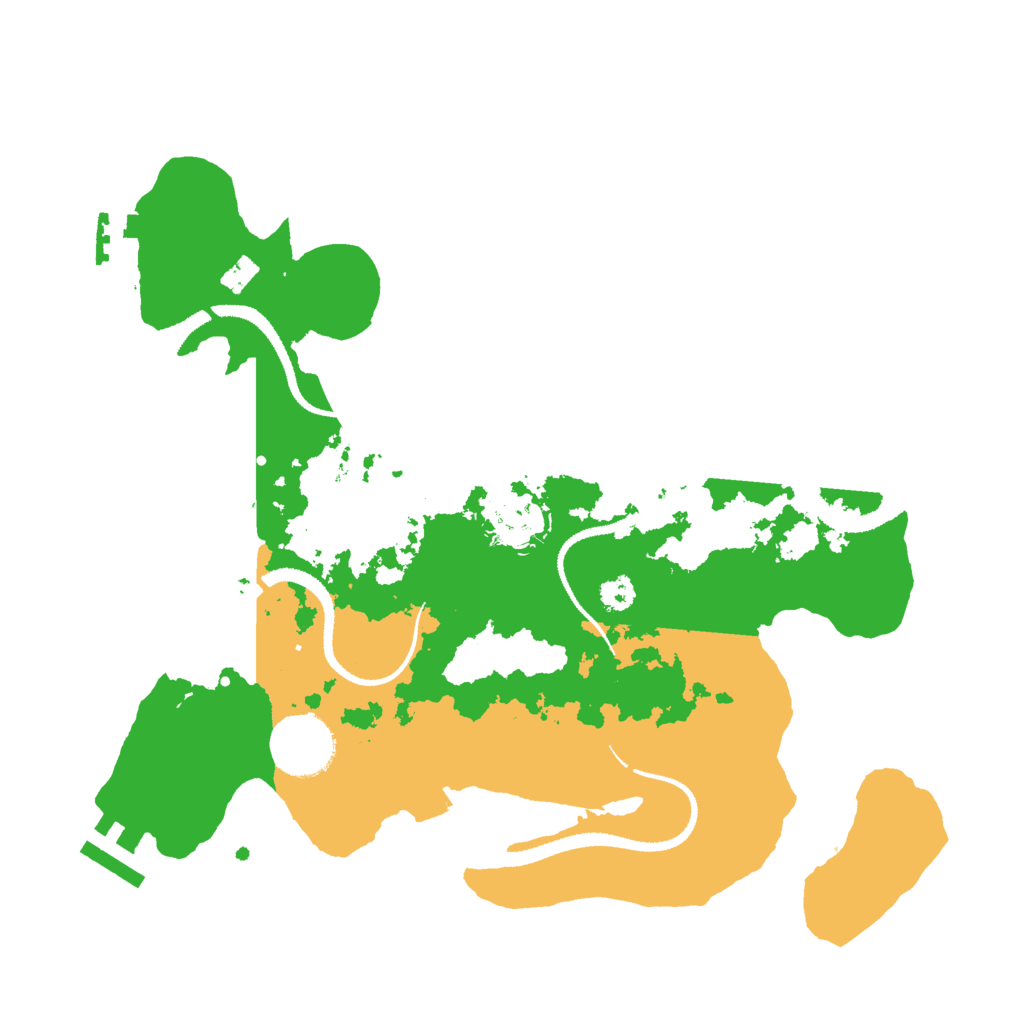 Biome Rust Map: Procedural Map, Size: 3000, Seed: 1563447934