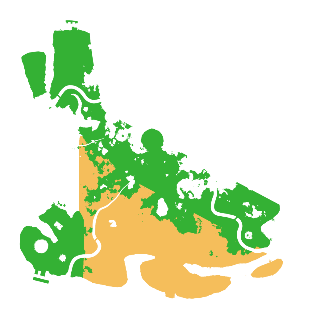 Biome Rust Map: Procedural Map, Size: 4000, Seed: 644568618