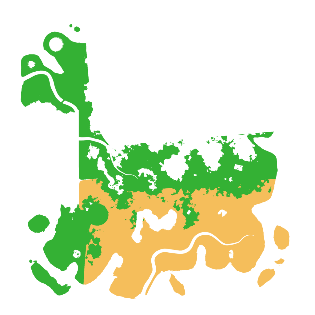 Biome Rust Map: Procedural Map, Size: 4000, Seed: 1231303149
