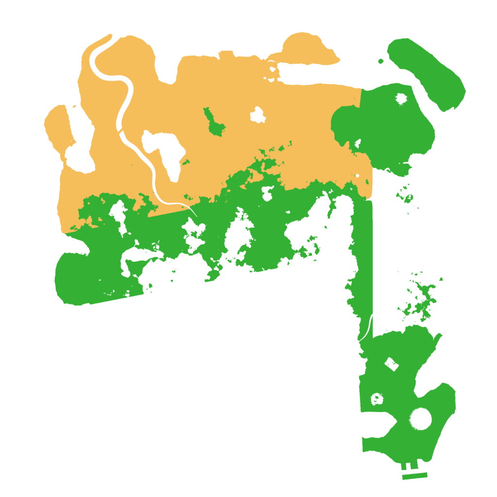 Biome Rust Map: Procedural Map, Size: 4000, Seed: 1645844314