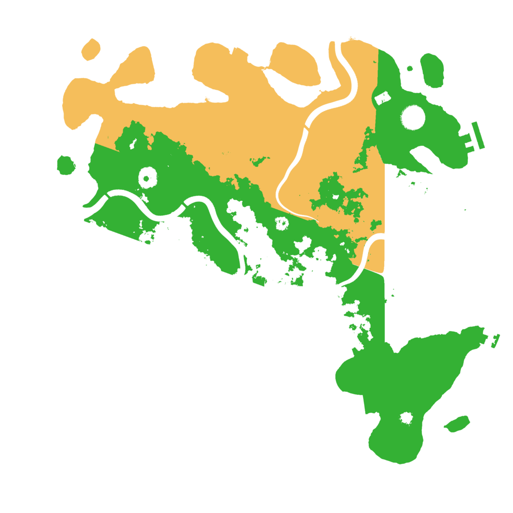 Biome Rust Map: Procedural Map, Size: 3750, Seed: 1188790517