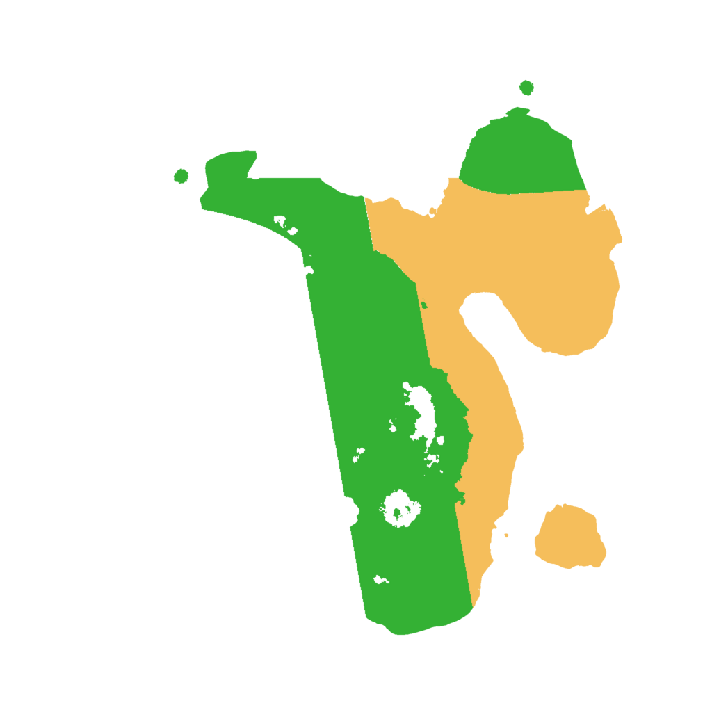 Biome Rust Map: Procedural Map, Size: 2000, Seed: 402782120