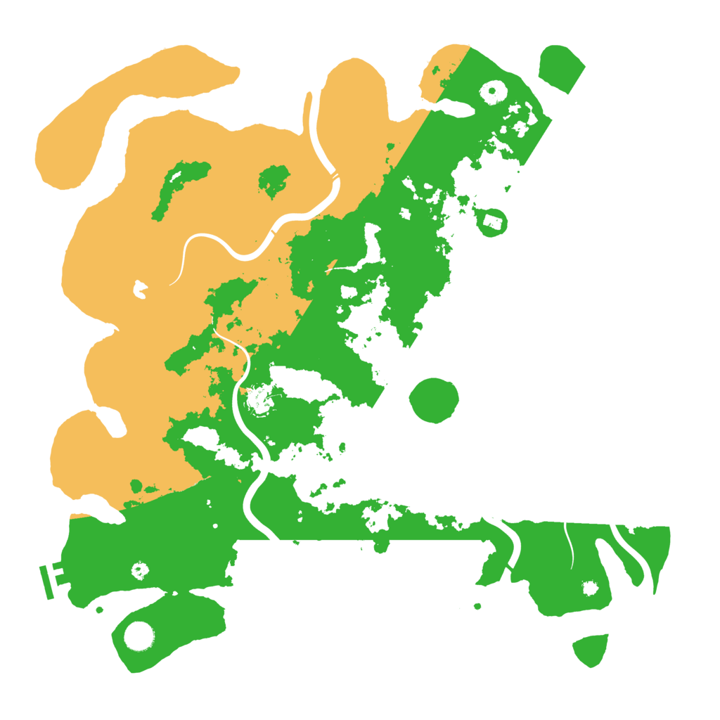 Biome Rust Map: Procedural Map, Size: 4250, Seed: 732173