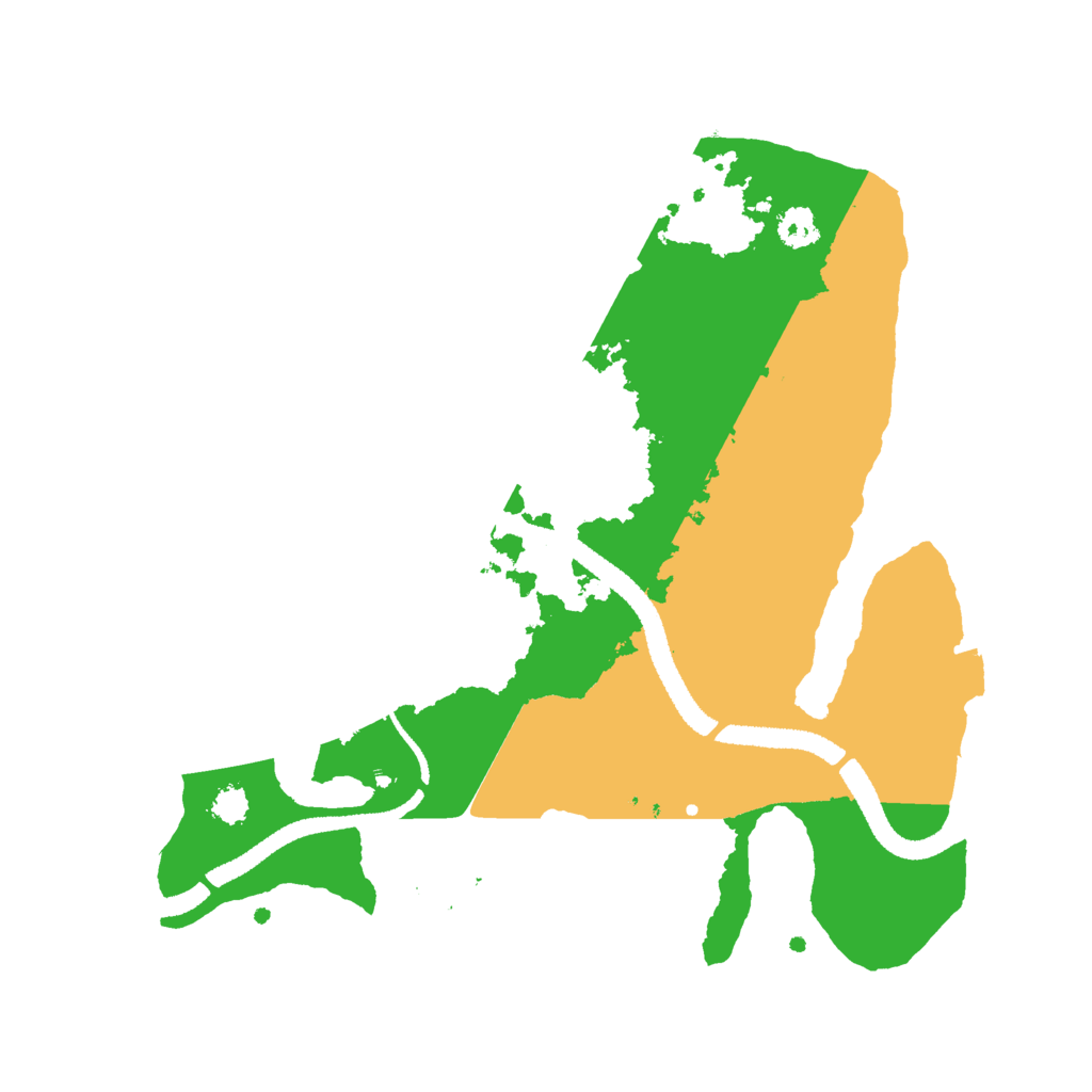 Biome Rust Map: Procedural Map, Size: 2700, Seed: 1787659287