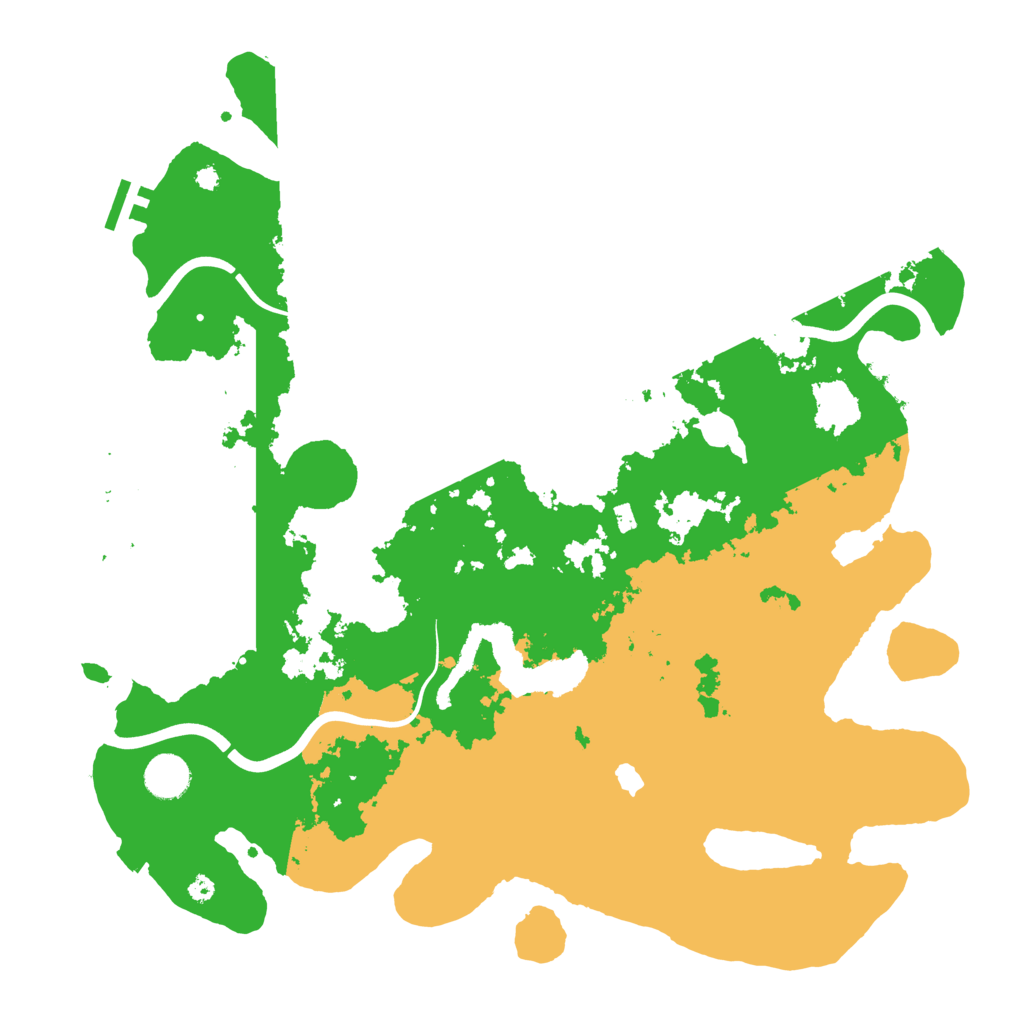 Biome Rust Map: Procedural Map, Size: 4000, Seed: 346586