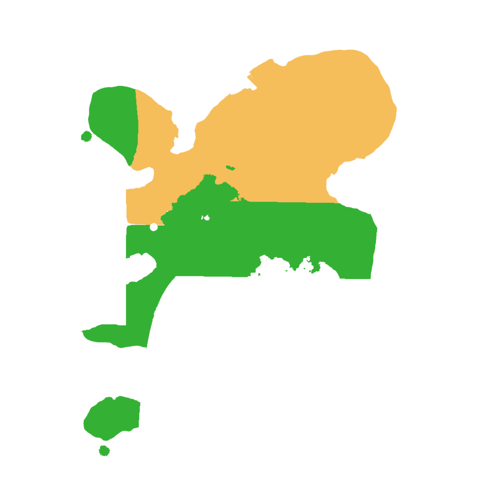Biome Rust Map: Procedural Map, Size: 1900, Seed: 3570