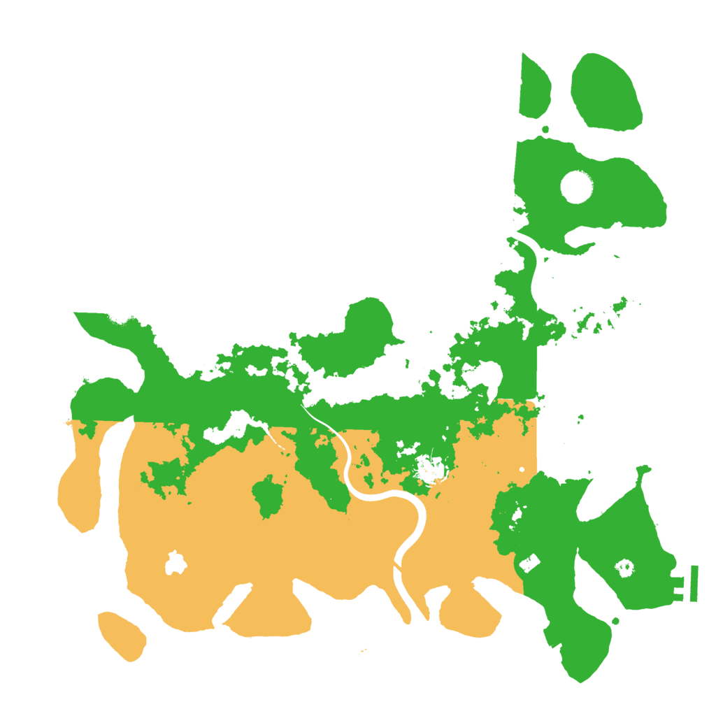 Biome Rust Map: Procedural Map, Size: 4000, Seed: 1182519575