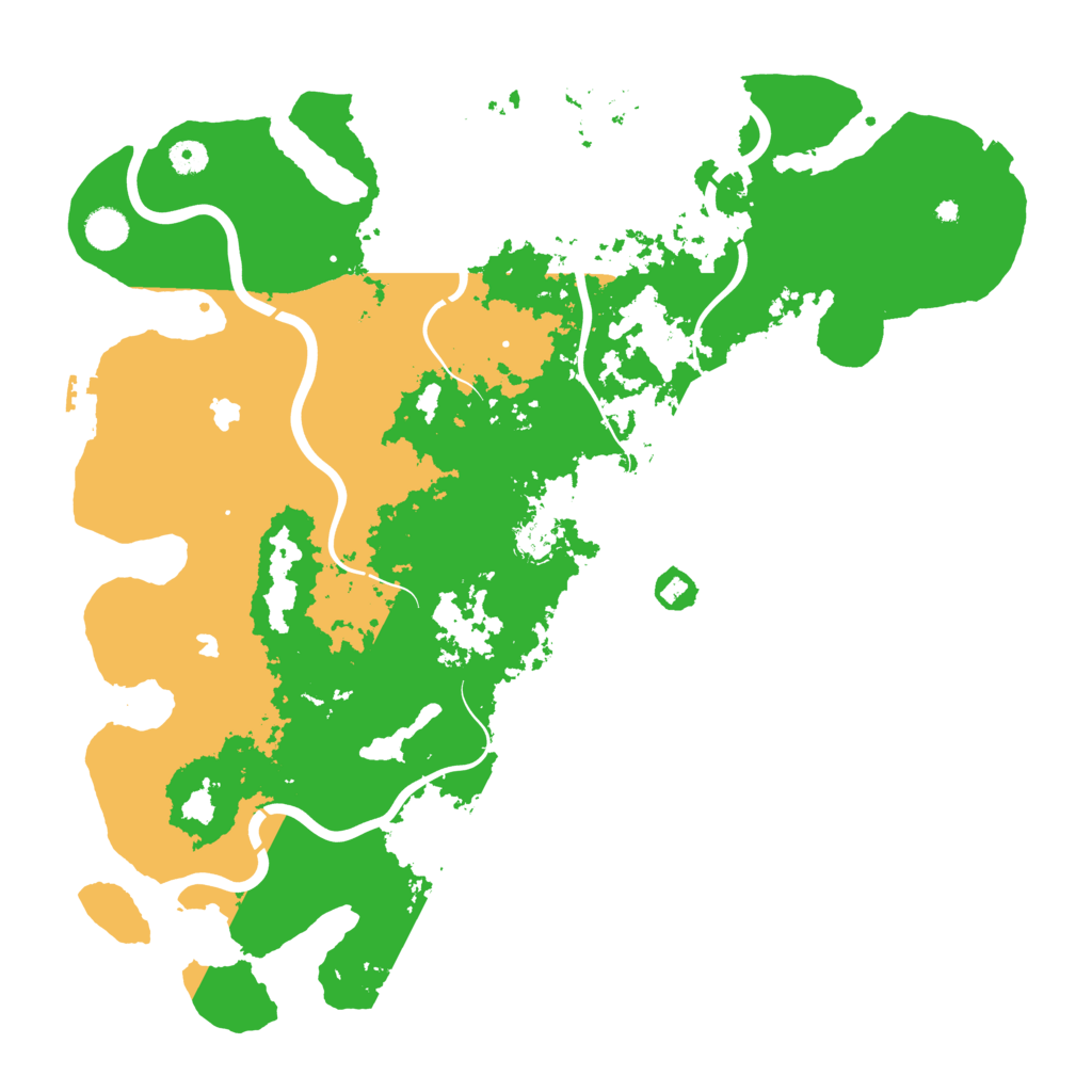 Biome Rust Map: Procedural Map, Size: 4500, Seed: 511593165