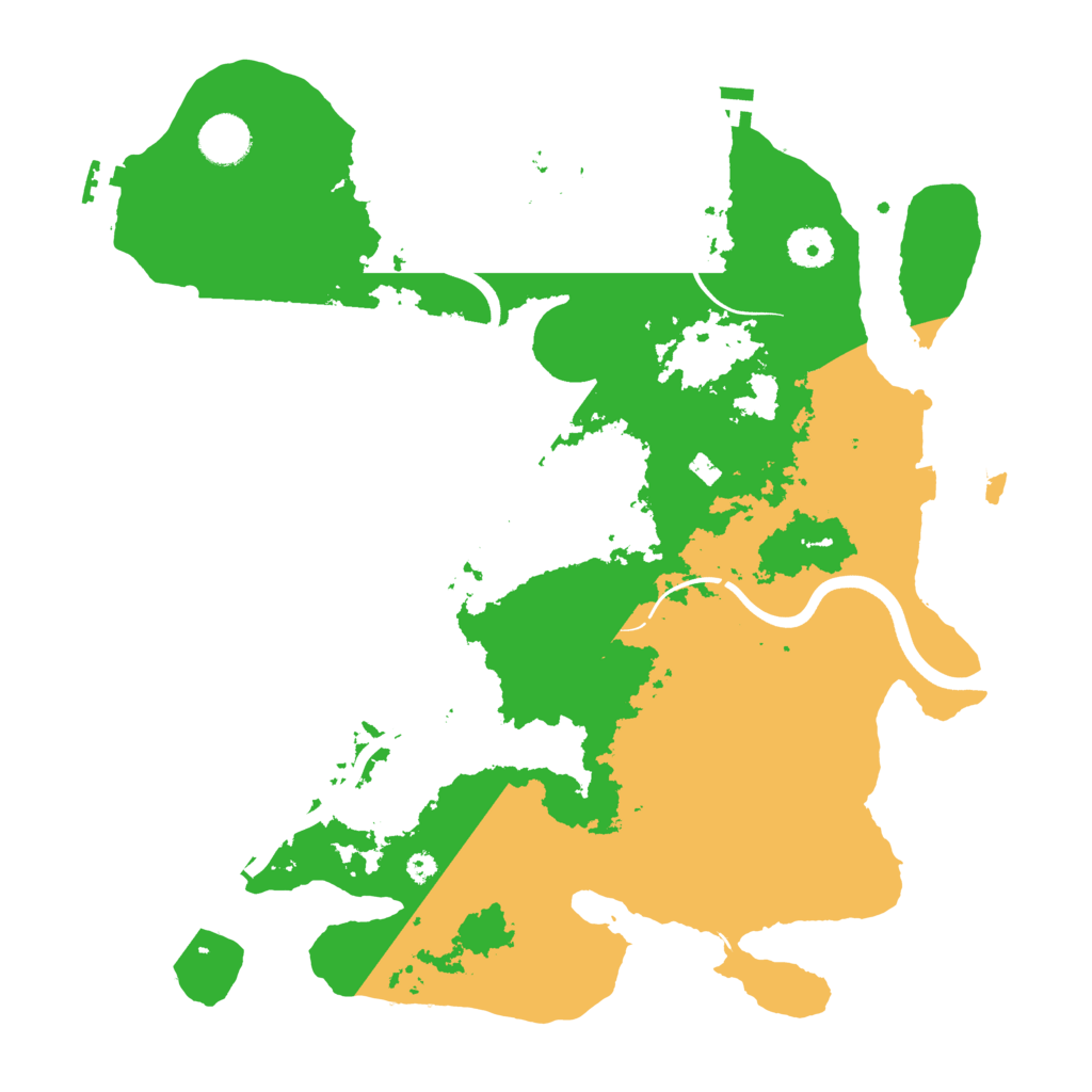 Biome Rust Map: Procedural Map, Size: 3750, Seed: 1339491943
