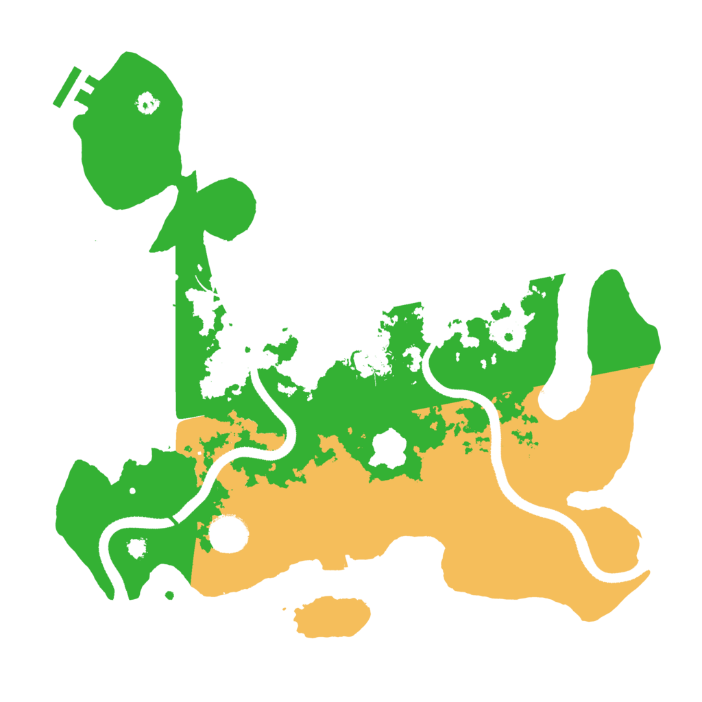 Biome Rust Map: Procedural Map, Size: 3250, Seed: 247821816