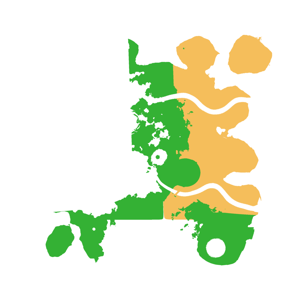 Biome Rust Map: Procedural Map, Size: 2800, Seed: 1019376257