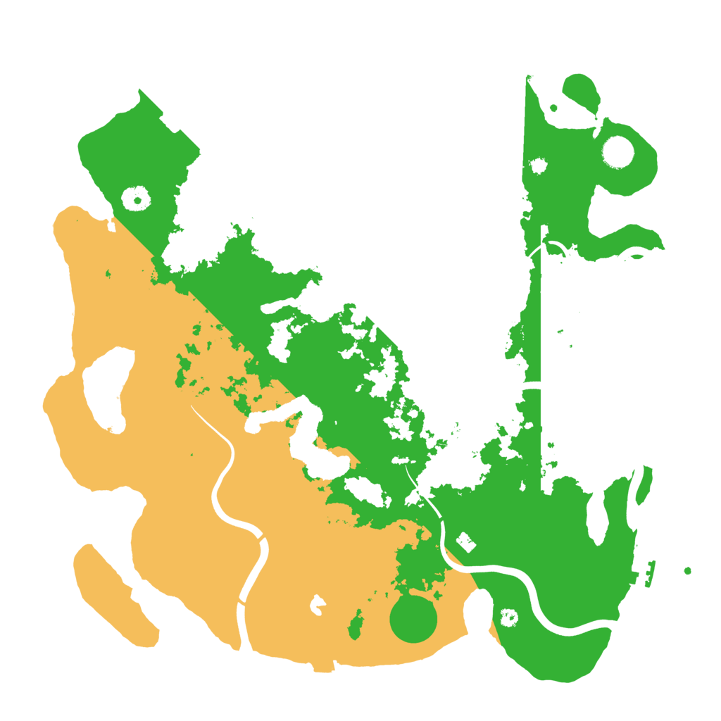 Biome Rust Map: Procedural Map, Size: 4000, Seed: 757271