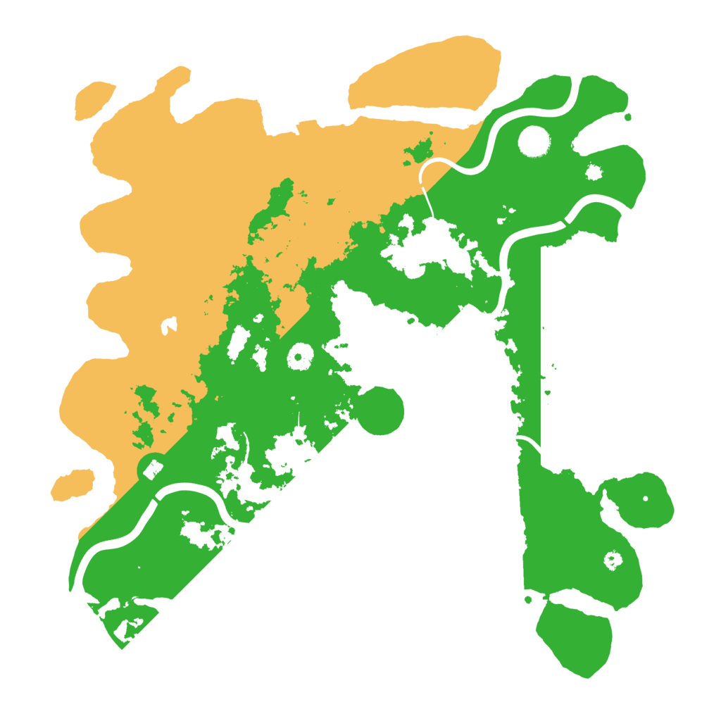 Biome Rust Map: Procedural Map, Size: 4000, Seed: 430395