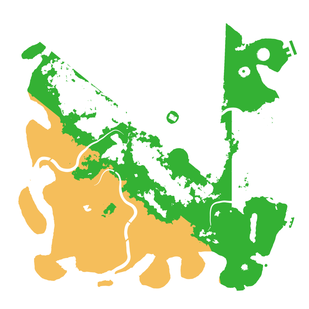 Biome Rust Map: Procedural Map, Size: 4250, Seed: 1709338860