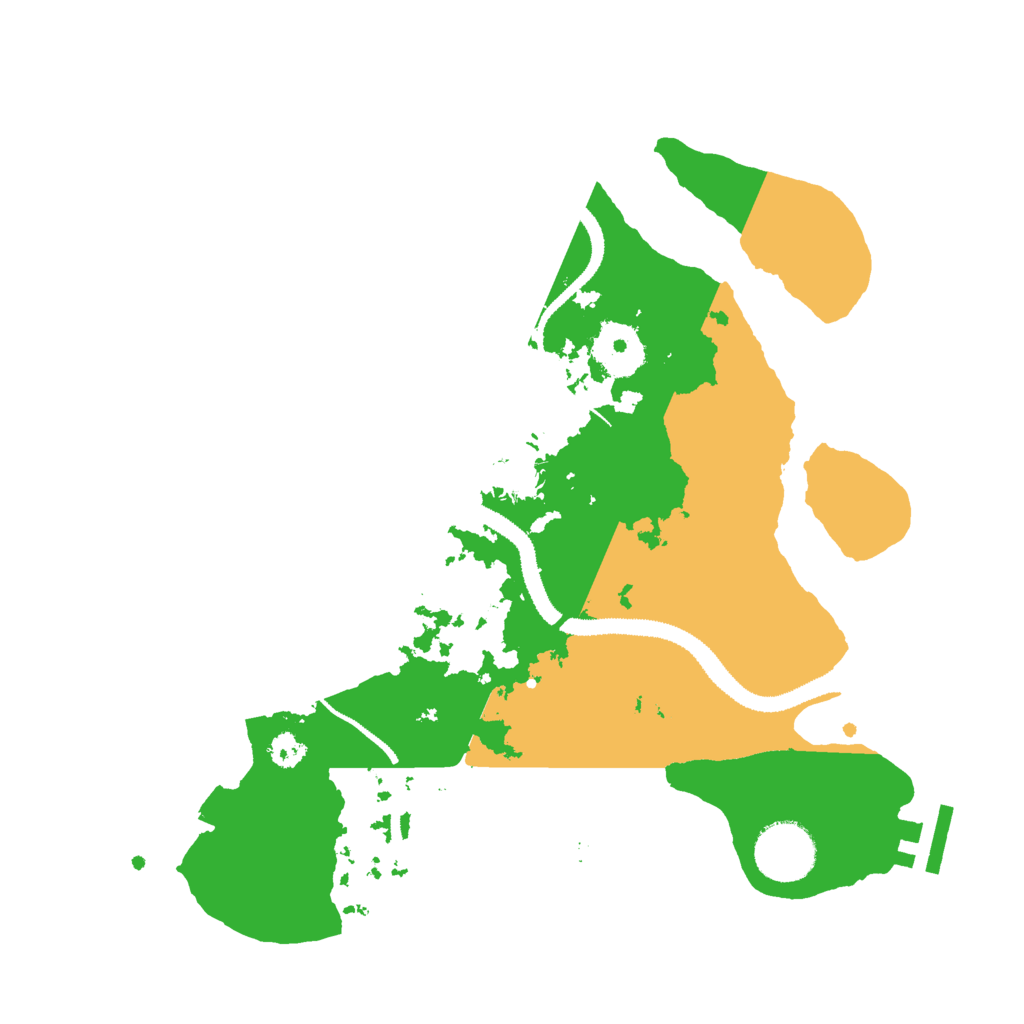 Biome Rust Map: Procedural Map, Size: 3000, Seed: 1834446663