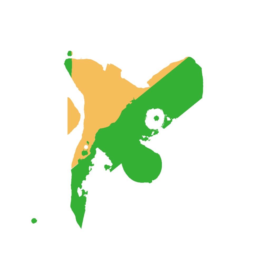 Biome Rust Map: Procedural Map, Size: 2000, Seed: 1882526219