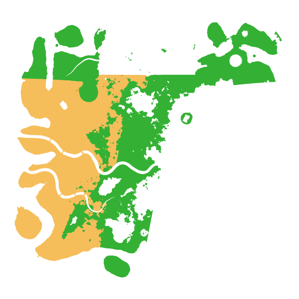 Biome Rust Map: Procedural Map, Size: 4250, Seed: 732732