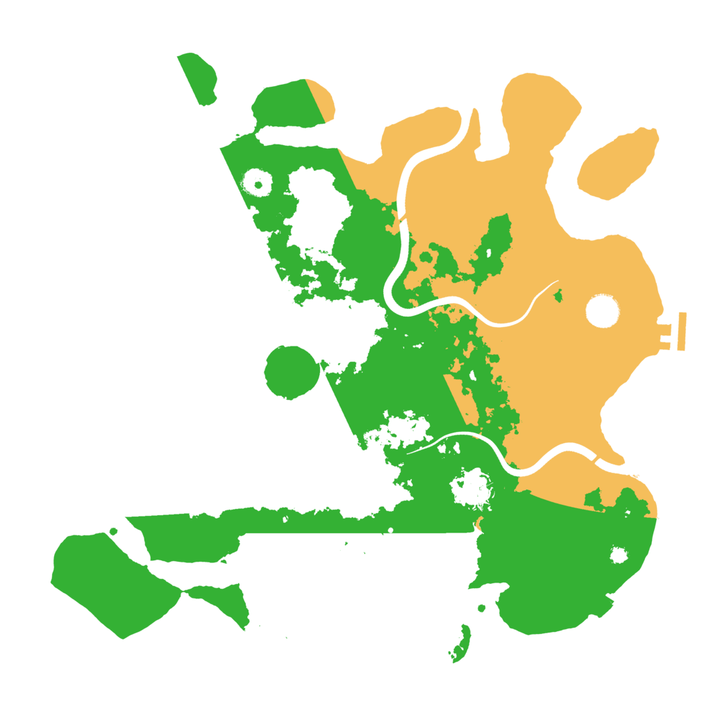 Biome Rust Map: Procedural Map, Size: 3750, Seed: 2313131