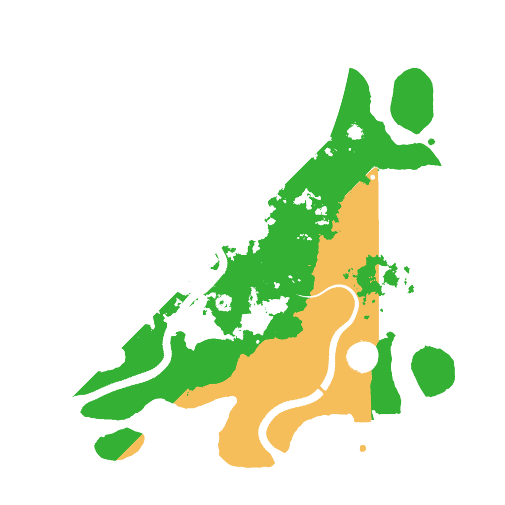 Biome Rust Map: Procedural Map, Size: 3000, Seed: 488493995