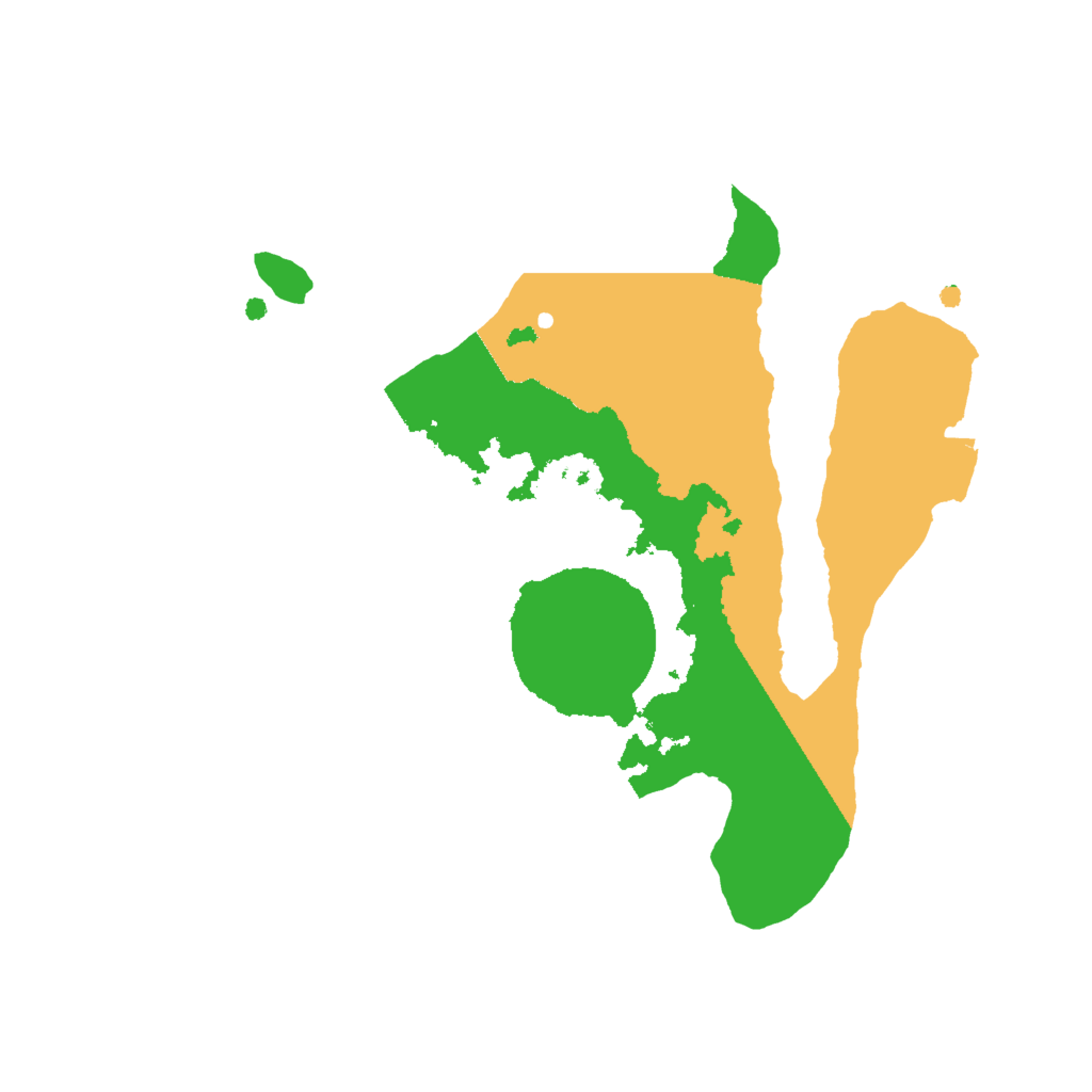 Biome Rust Map: Procedural Map, Size: 2000, Seed: 214386731