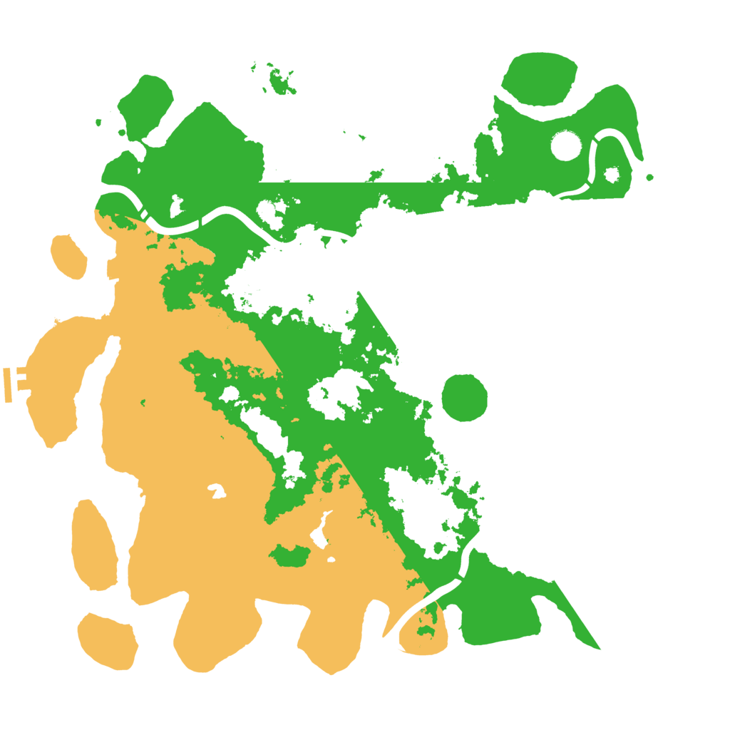 Biome Rust Map: Procedural Map, Size: 4263, Seed: 1517284673