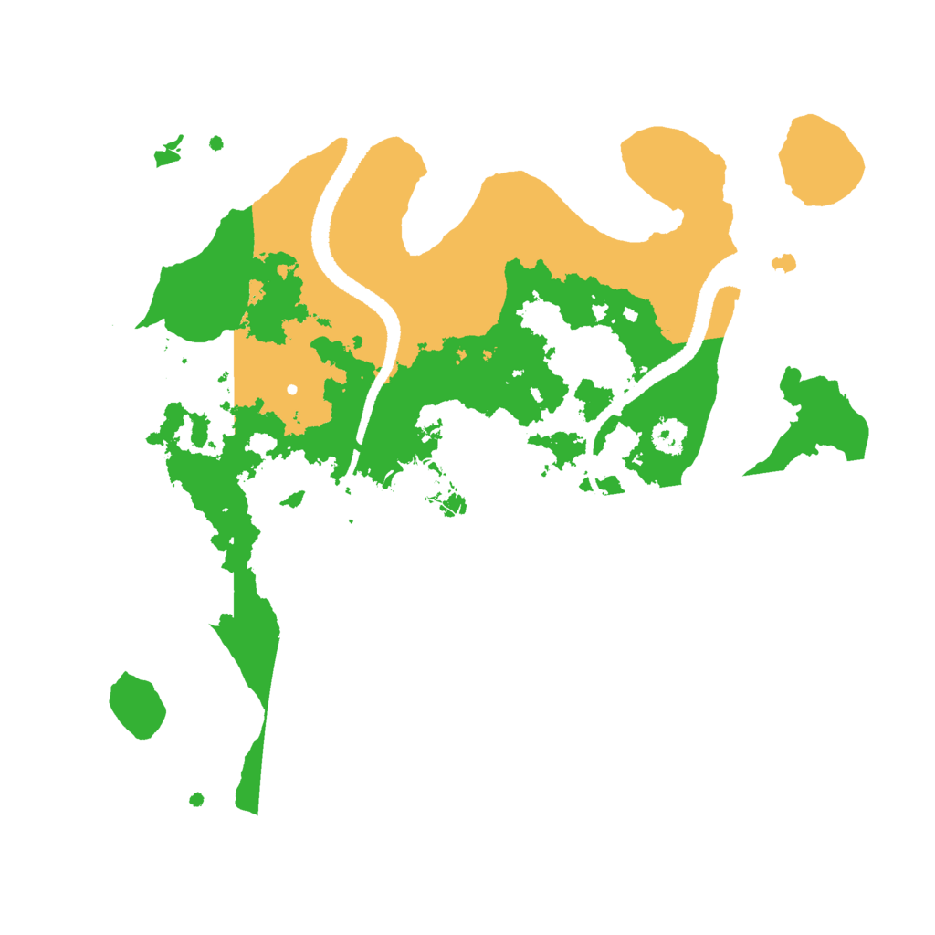 Biome Rust Map: Procedural Map, Size: 2655, Seed: 50000
