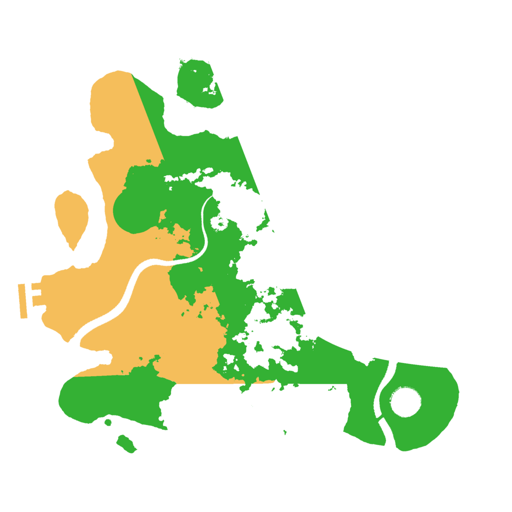 Biome Rust Map: Procedural Map, Size: 3000, Seed: 2099741010