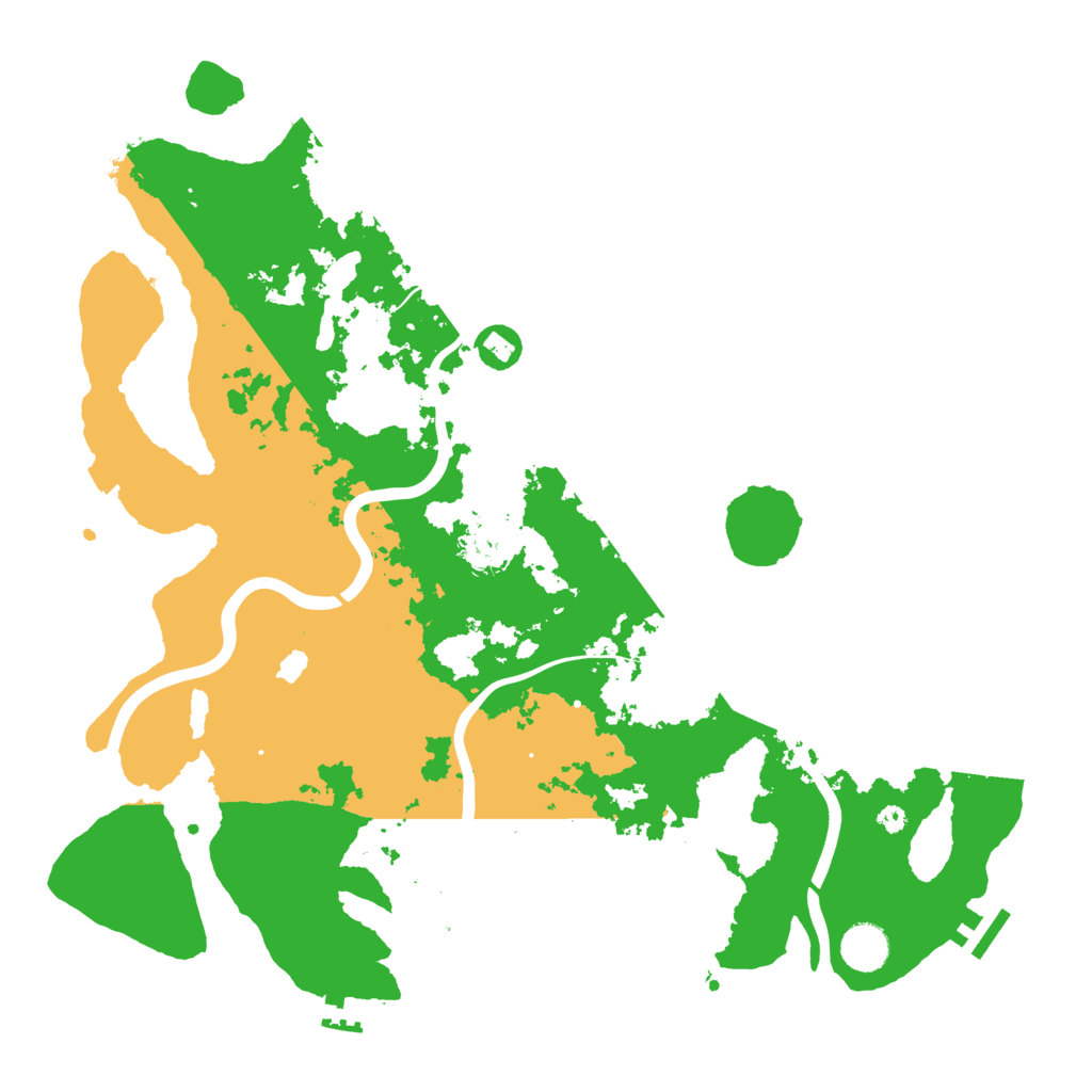 Biome Rust Map: Procedural Map, Size: 4000, Seed: 321321231