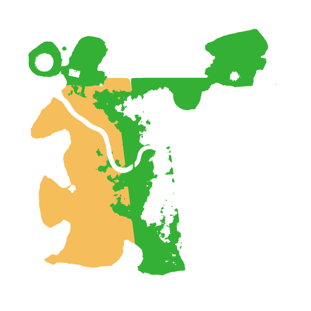 Biome Rust Map: Procedural Map, Size: 3000, Seed: 1746823