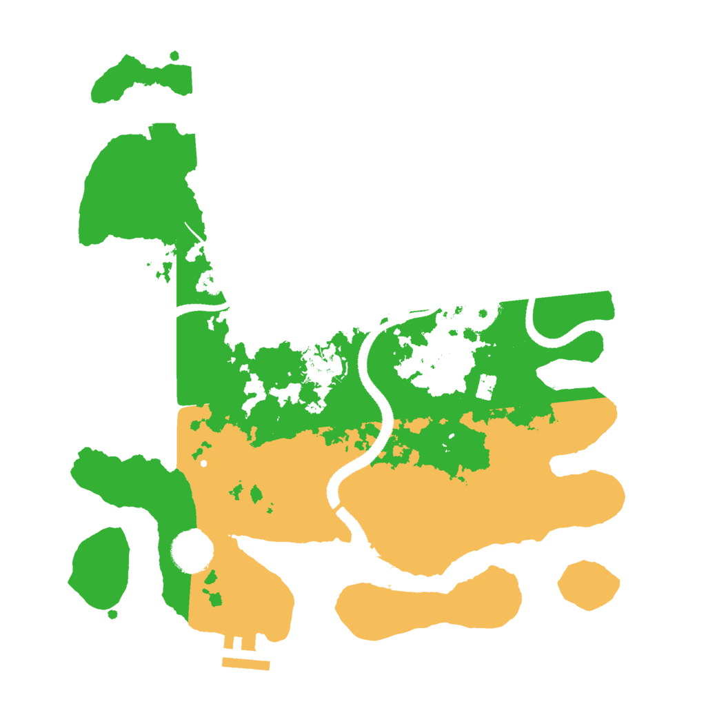 Biome Rust Map: Procedural Map, Size: 3000, Seed: 313812803