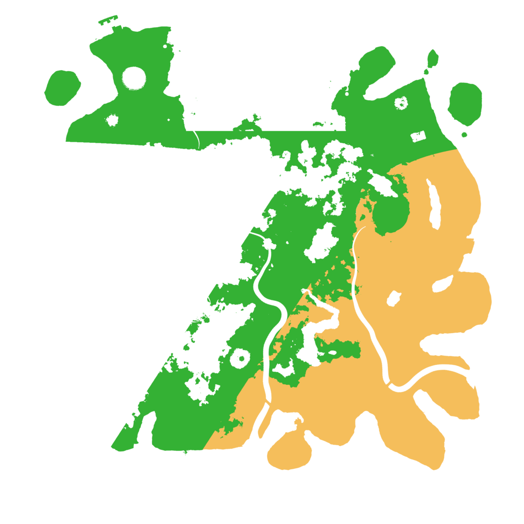 Biome Rust Map: Procedural Map, Size: 4000, Seed: 1770617452