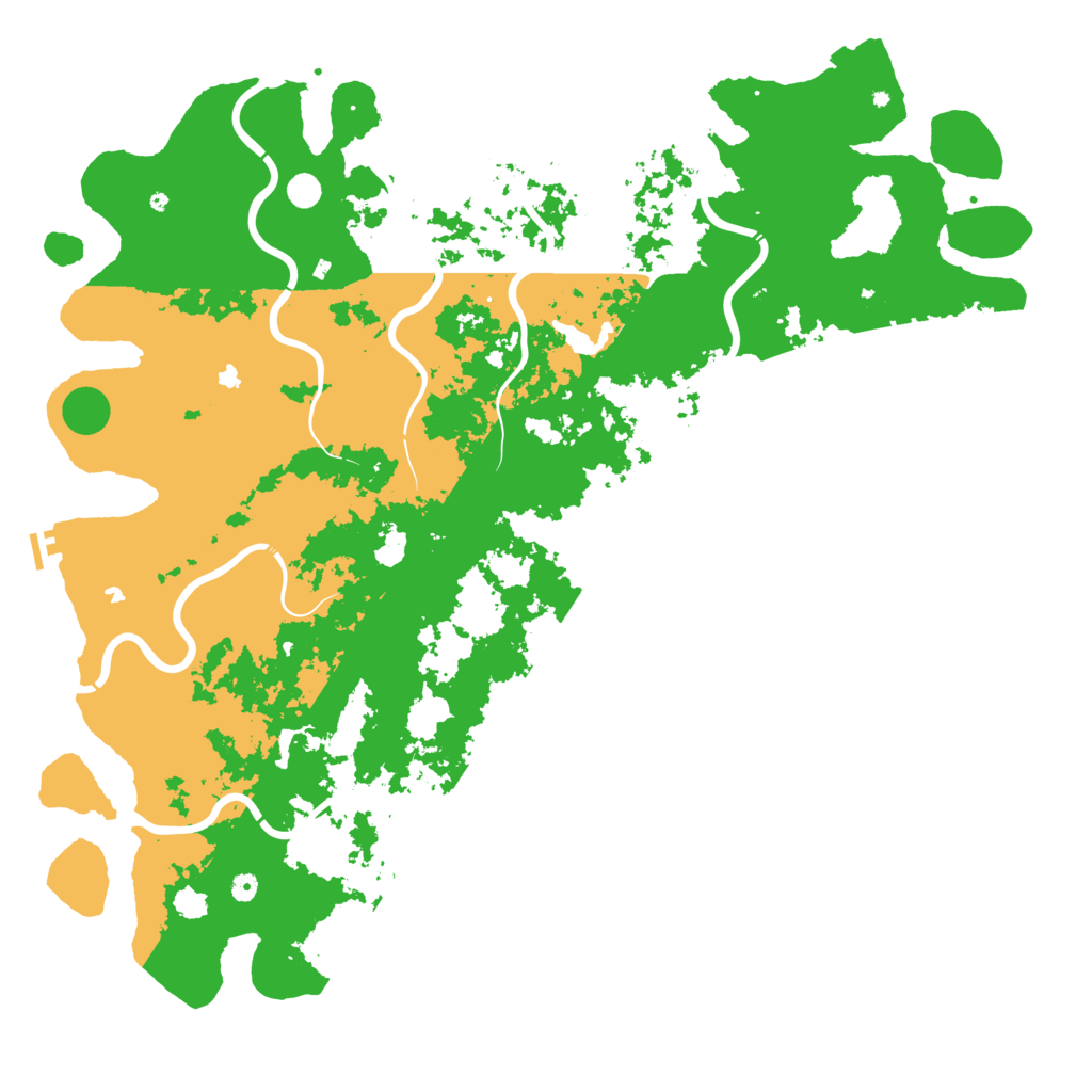 Biome Rust Map: Procedural Map, Size: 6000, Seed: 200087756