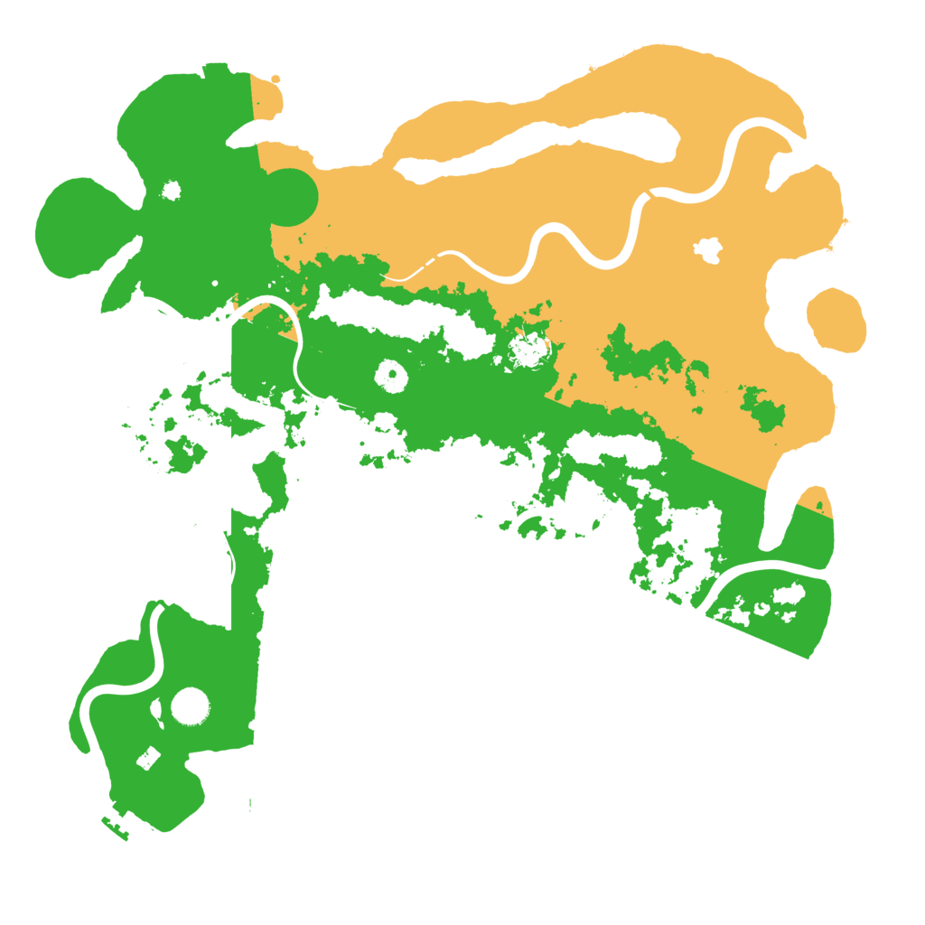 Biome Rust Map: Procedural Map, Size: 4298, Seed: 389871623