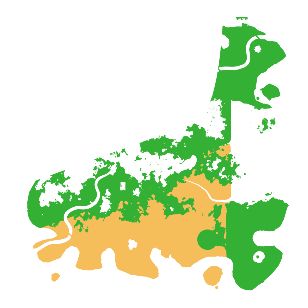 Biome Rust Map: Procedural Map, Size: 4000, Seed: 148870