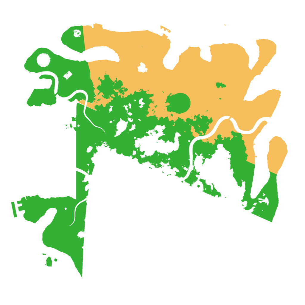 Biome Rust Map: Procedural Map, Size: 4000, Seed: 247300