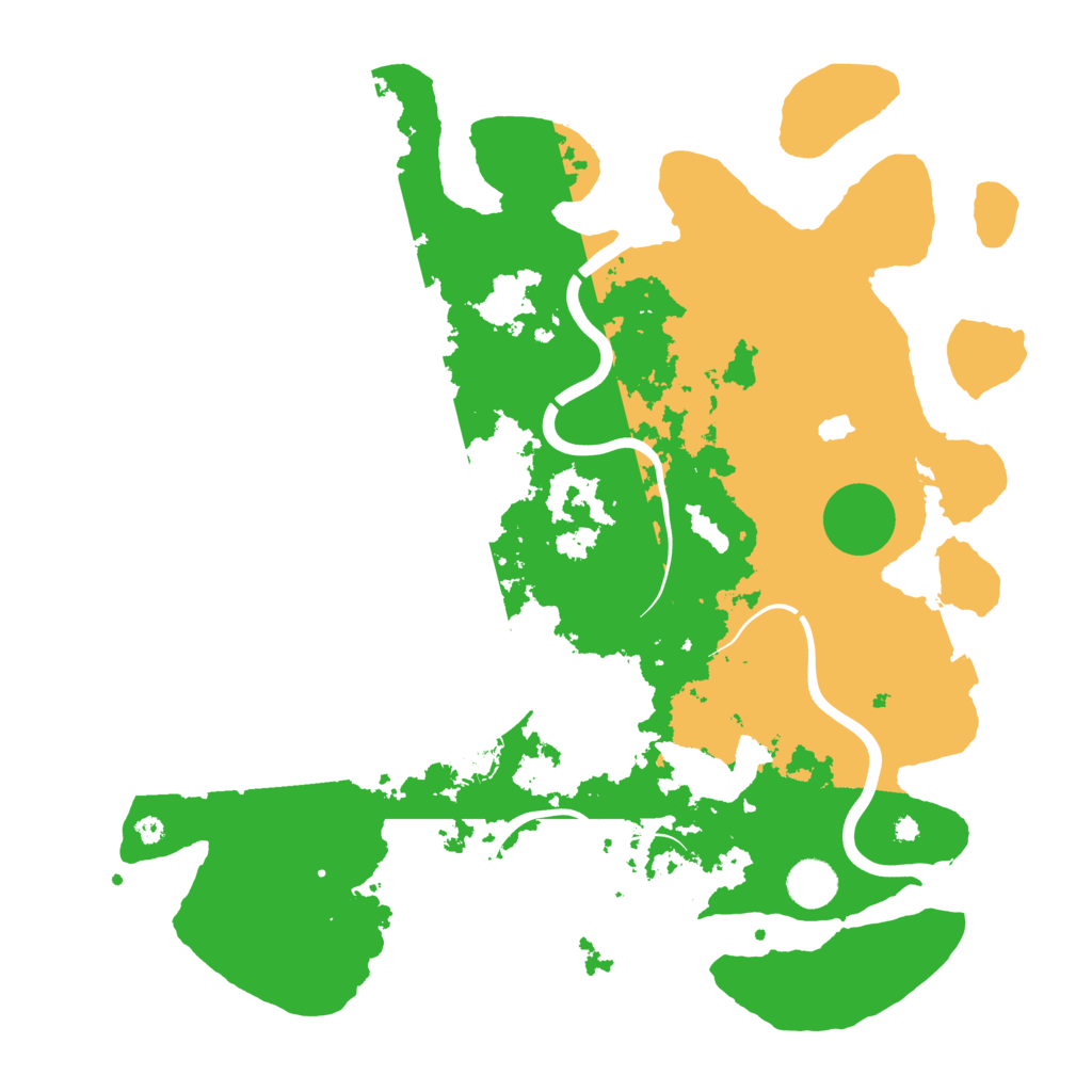 Biome Rust Map: Procedural Map, Size: 4000, Seed: 806696