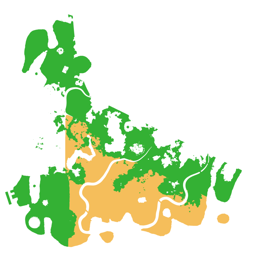 Biome Rust Map: Procedural Map, Size: 4000, Seed: 276928431