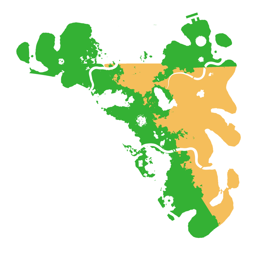 Biome Rust Map: Procedural Map, Size: 4250, Seed: 1570546137