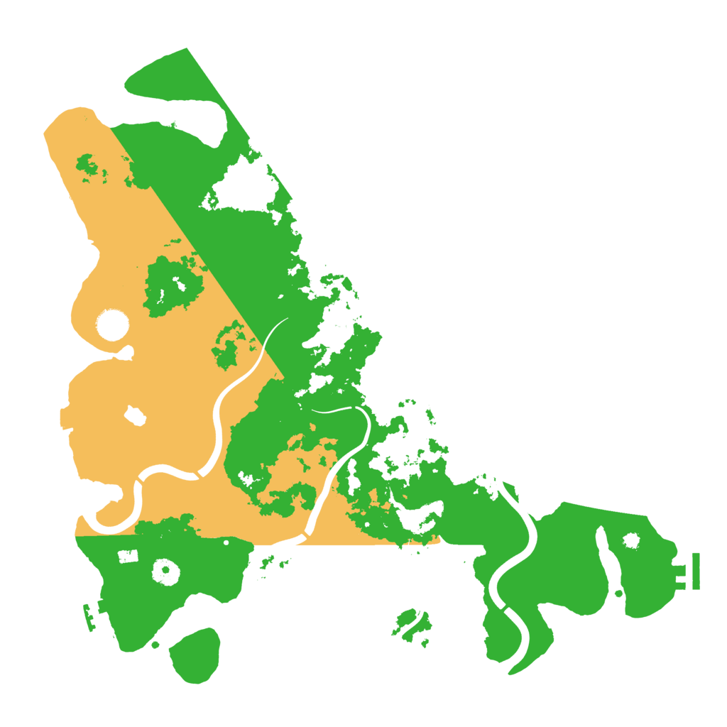 Biome Rust Map: Procedural Map, Size: 4000, Seed: 302045248