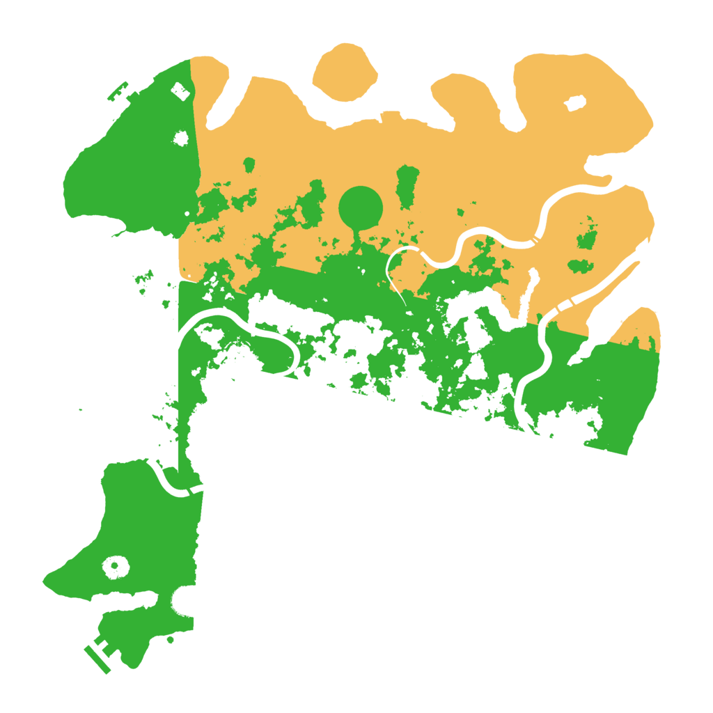 Biome Rust Map: Procedural Map, Size: 4250, Seed: 1769976437