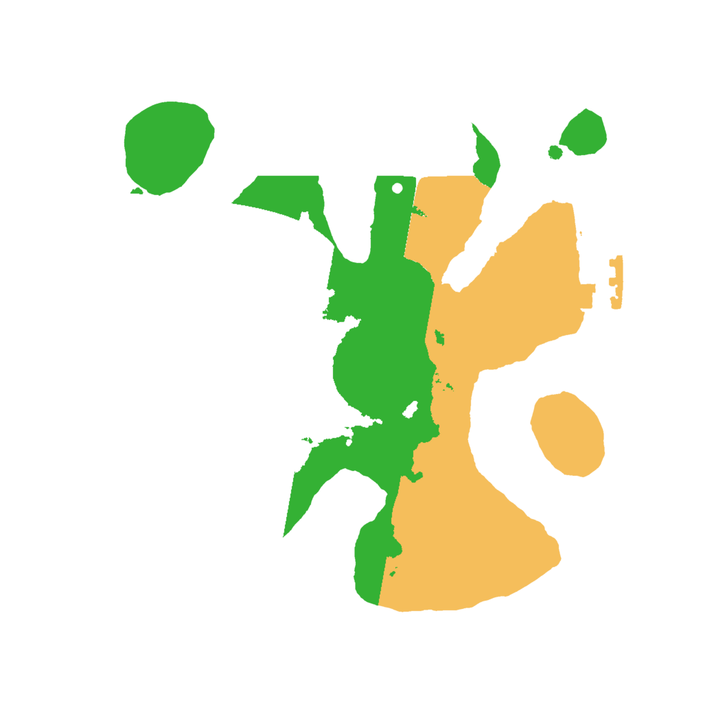 Biome Rust Map: Procedural Map, Size: 2000, Seed: 433392648
