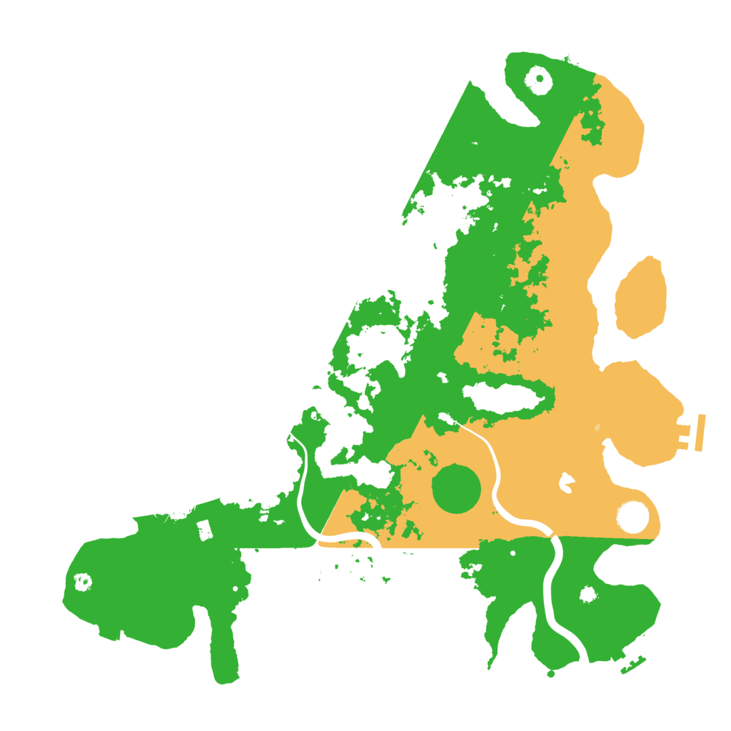 Biome Rust Map: Procedural Map, Size: 4000, Seed: 1108646478