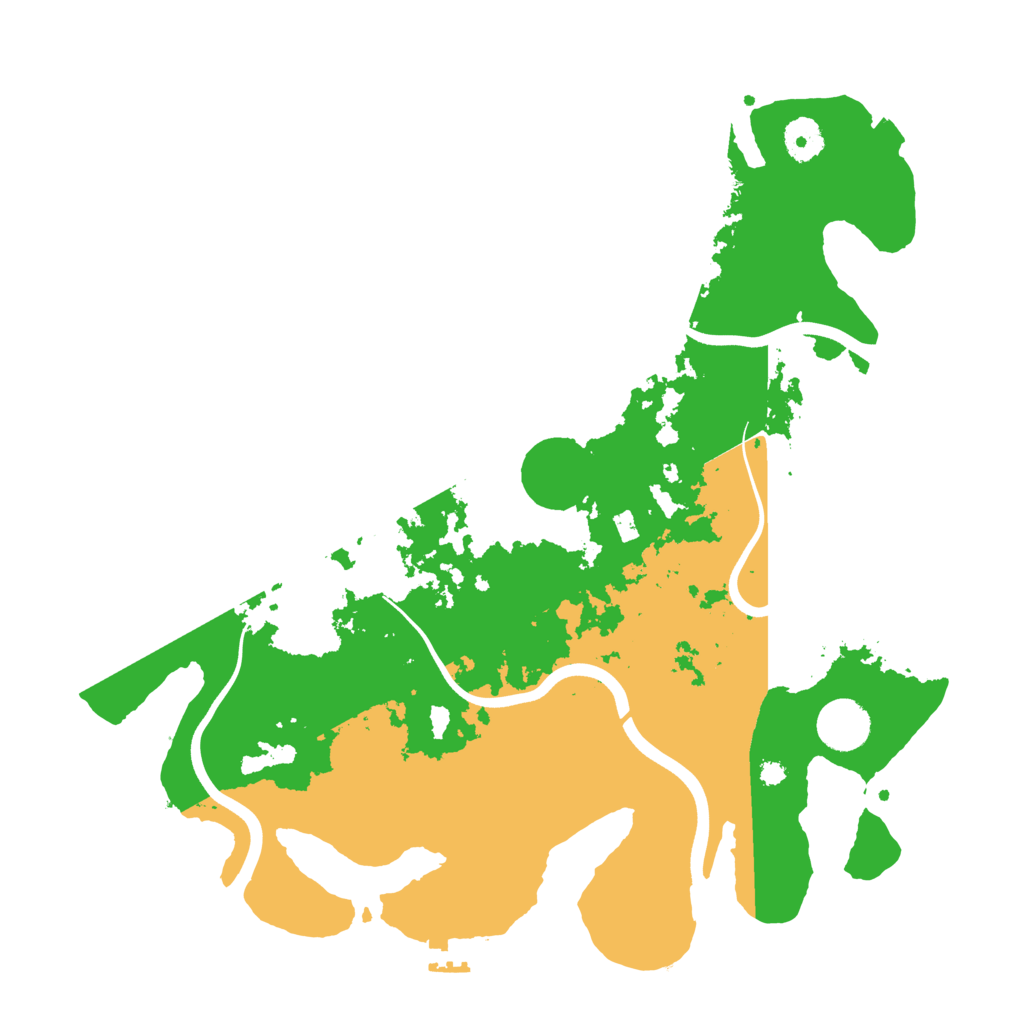 Biome Rust Map: Procedural Map, Size: 3750, Seed: 28192887