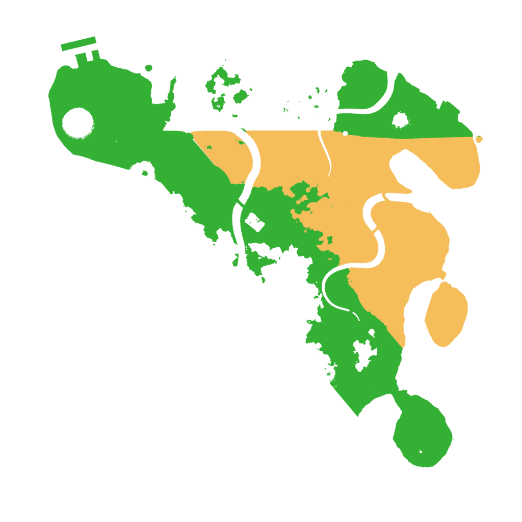 Biome Rust Map: Procedural Map, Size: 3000, Seed: 1901415667