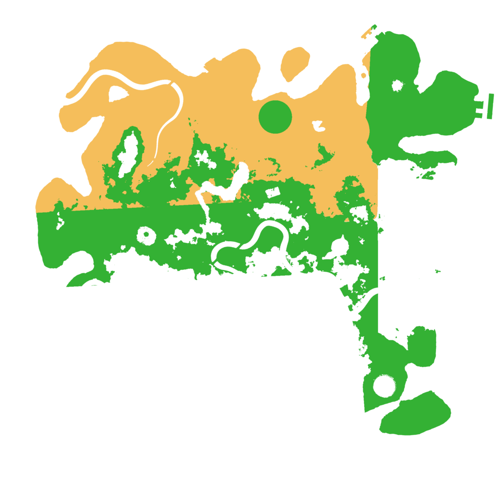 Biome Rust Map: Procedural Map, Size: 4000, Seed: 16578147