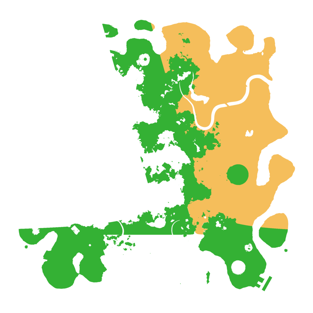 Biome Rust Map: Procedural Map, Size: 4000, Seed: 560123