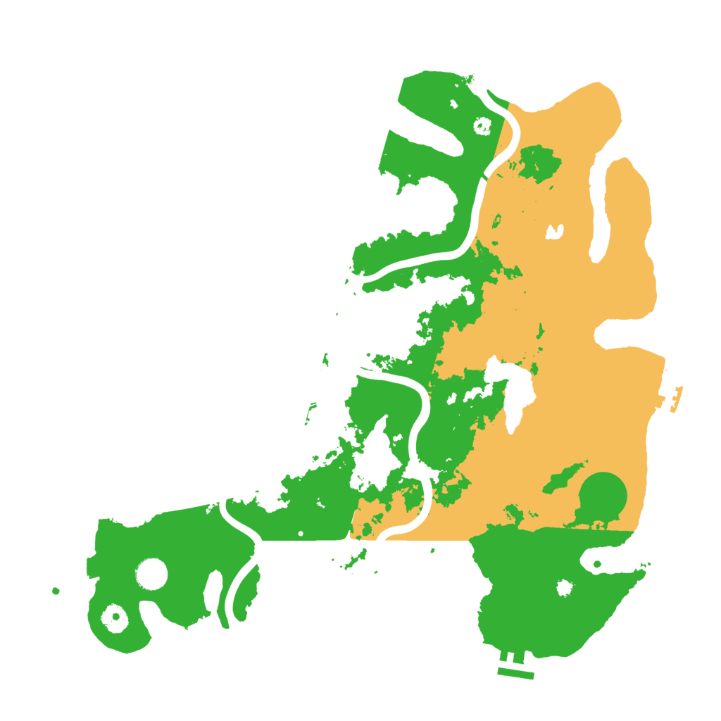 Biome Rust Map: Procedural Map, Size: 4000, Seed: 236786