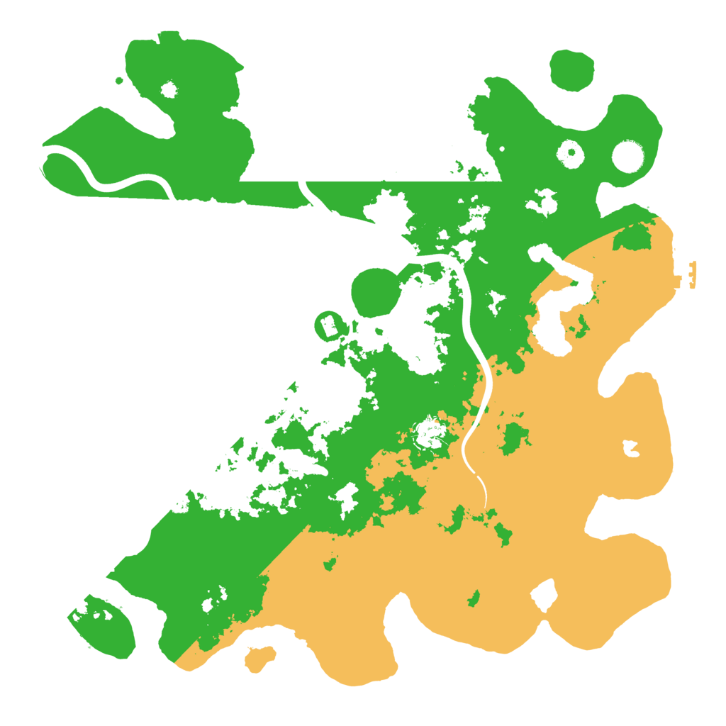 Biome Rust Map: Procedural Map, Size: 4000, Seed: 756118